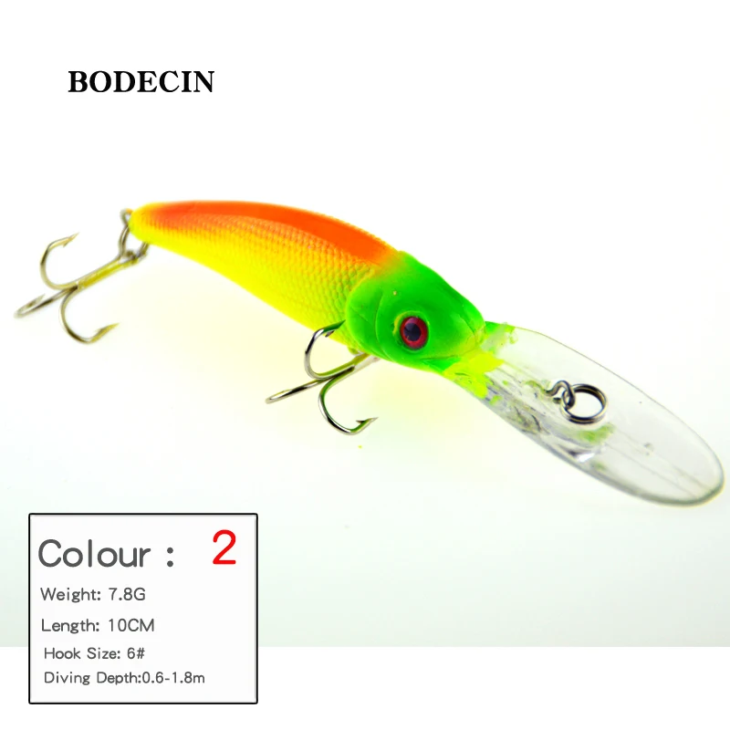 1PCS Hard Minnow Fishing Lure Pesca Lures Wobbler Bait For Seabass Tackle Peche Wobblers Artificial Baits Fish Sea 10CM7.8G  (11)
