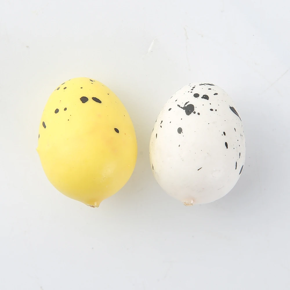 10 шт 2,5 см счастливое украшение пасхальные яйца искусственный цветок для дома вечерние DIY ремесло дети подарок пользу пасхальные украшения поставки