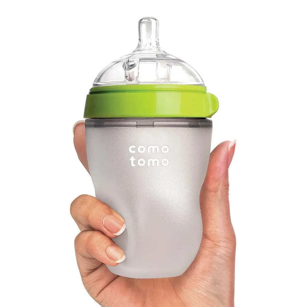 Silicone font b Baby b font Bottle font b baby b font milk silicone feeding bottle