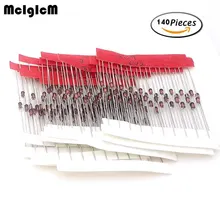 MCIGICM 1/2w 0,5 W регулятор 3,3-30 V 14VALUES* 10 шт. = 140 шт. зенеровский диод Ассорти ассортимент набор новых электронных diy kit