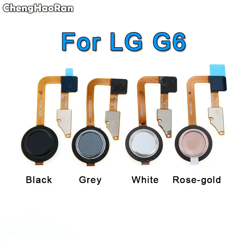 

ChengHaoRan For LG G6 H870 LS993 VS998 Home Button Fingerprint Menu Return Key Recognition Sensor Flex Cable Replacement Parts