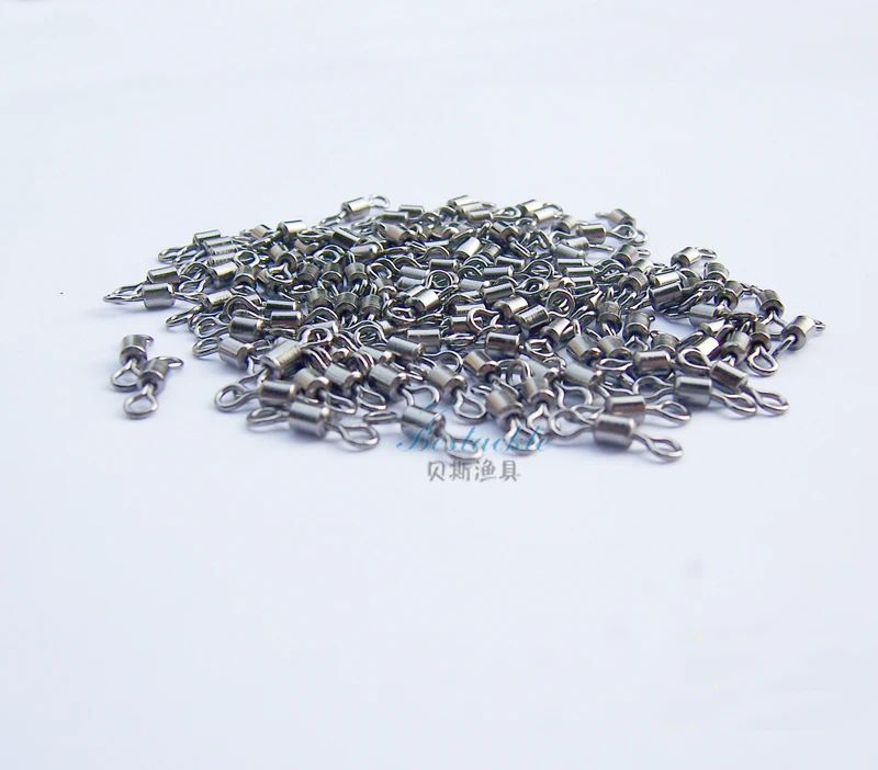 

Mixed whole sale High Quality 30pcs/lot US Style 5#7#10# ROLLING SWIVELS fishing tackle