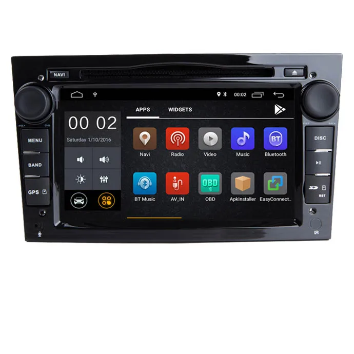 7 &quotIPS Android 10 автомобильный dvd для Защитные чехлы сидений сшитые специально Opel astra