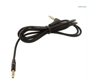

100pcs High quality Aux Cable Male to Male Female 3.5mm 4 Pole Audio cable for MP3 mini speaker
