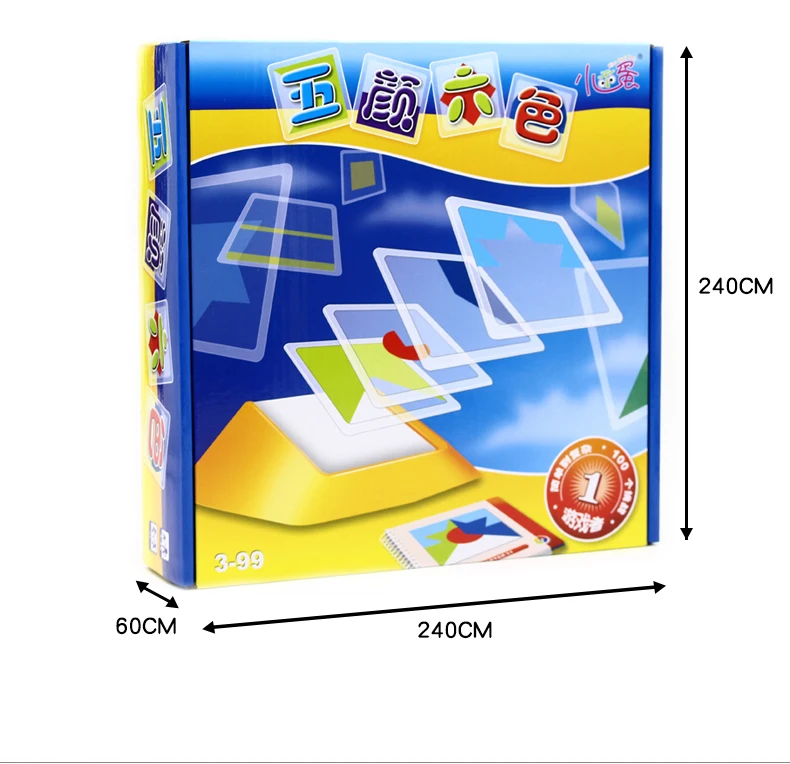 Красочные формы логическое мышление пространственное мышление intelligenc сломать блокаду игра-головоломка для детей обучения Образование малыш