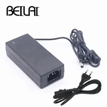 BEILAI AC100-240V к DC 12 В 5A адаптер питания Трансформаторы для светодиодной ленты импульсный источник питания вилка Европа/США