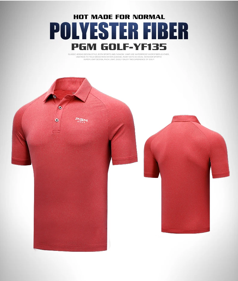 Одежда для гольфа мужская футболка топы с короткими рукавами быстросохнущая футболка спортивная рубашка-поло дышащая Высококачественная