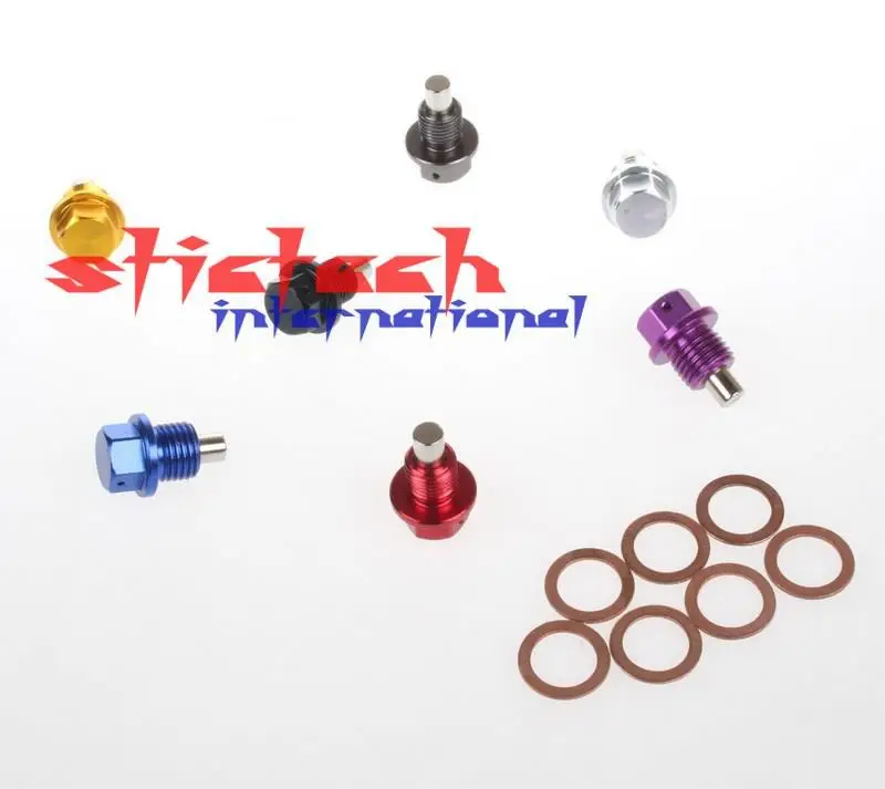 

by dhl or ems 500 pcs M14 X 1.5 m20 m12 ENGINE MAGNETIC OIL PAN DRAIN PLUG BOLT KIT WITH CRUSH WASHER
