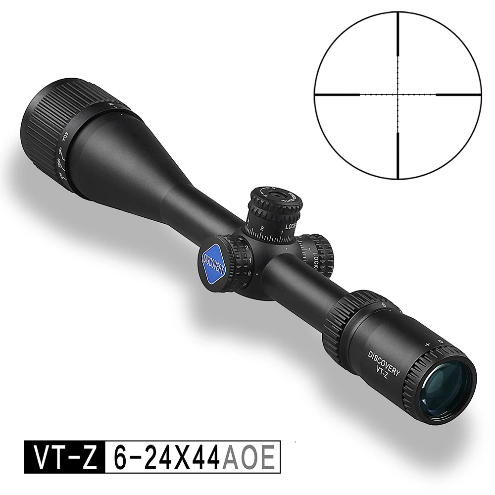 Открытие VT Z 6 24x44 AOE охотничий прицел с Mil Dot сетка приходят свободный кольца|hunting