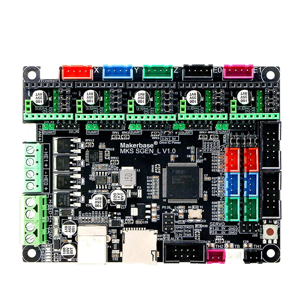 

3D Printer Control Board MKS SGen L ARM CPU 32Bit Smoothieboard Compatible with Marlin2.0 Smoothieware beyond SKR V1.3