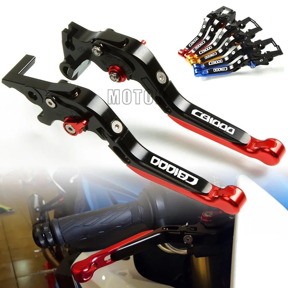 

For Honda CB1000 Big one SC30 1993 1994 1995 1996 CB 1000 SC 30 Motorcycle CNC Aluminum Adjustable Folding Brake Clutch Levers