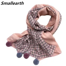 Новинка года; сезон осень-зима; клетчатые Детские шарфы; теплый длинный шарф для мальчиков и девочек; детский хлопковый шарф с воротником; Детские шарфы; детский шейный платок