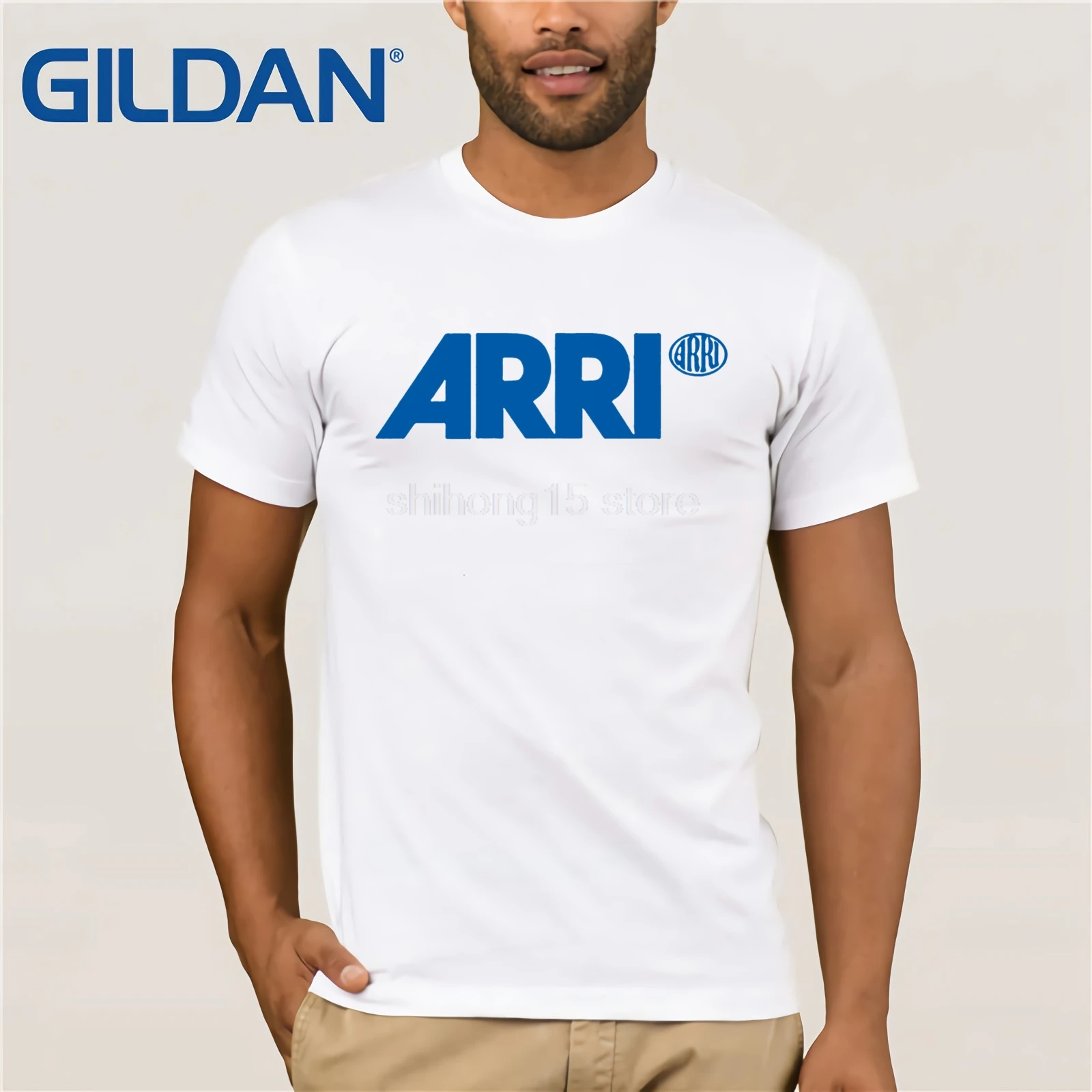 New Arri Film Broadcast Camera T Shirt Tee Size S-3XL Gift New From US Short Sleeve Cotton T-Shirts Man Clothing Top Tee