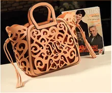 Frauen frau Fringe Quaste aushöhlen berühmte marke leder tote designer handtaschen messenger bags bolsa feminina de marca famosa