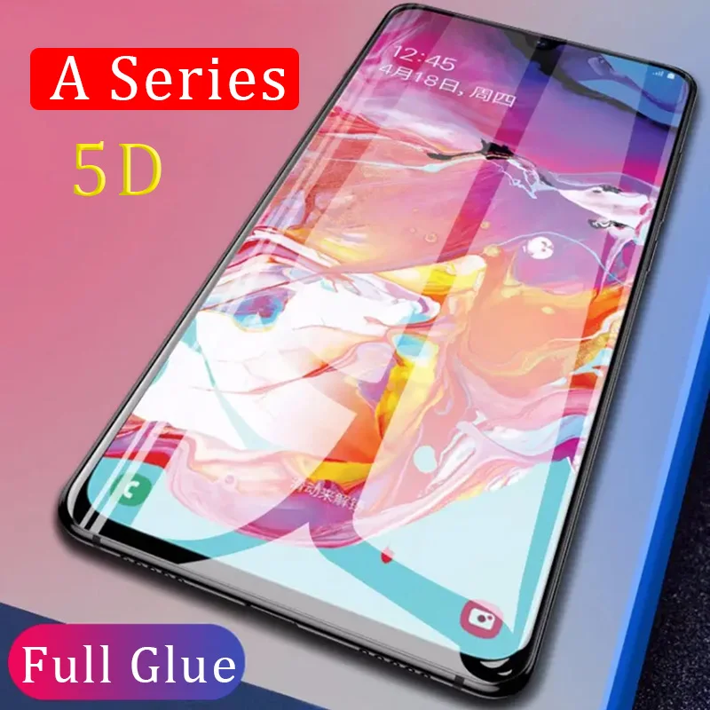 

5d full glue tempered glass for samsung a10 a20 a30 a40 a50 a60 a70 a80 a90 protective on galaxy a 10 20 30 40 50 60 70 80 90 9h