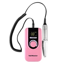 25 Вт зарядная машина для полировки ногтей Портативный регулируемая ручка шлифовальный станок 100 V-240 V шлифовальный станок для дизайна ногтей