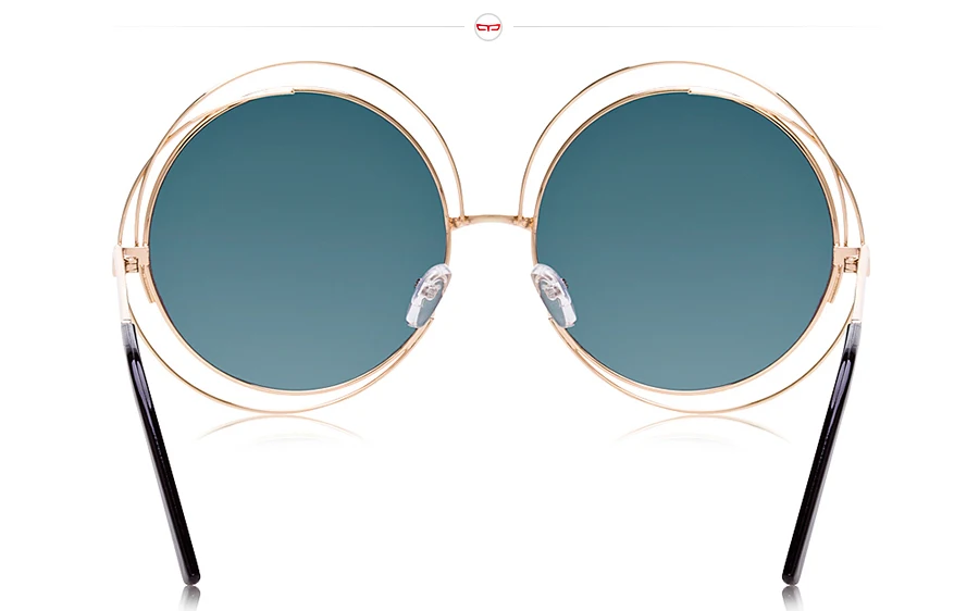 Триумф видения Винтаж негабаритных круглые солнцезащитные очки Для женщин Брендовая дизайнерская обувь солнцезащитные очки для Женская обувь, распродажа ретро оттенки женский