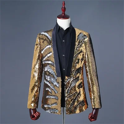 men sequin blazer (2) - 