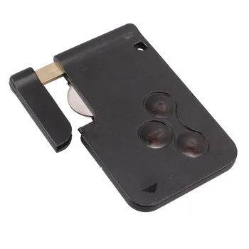 

NEW CAR STYLING 3 BUTTON REMOTE ALARM KEY CARD FOB FOR RENAULT MEGANE SCENIC 433MHZ CHIP SMART CARD 3BTN KEY CAR