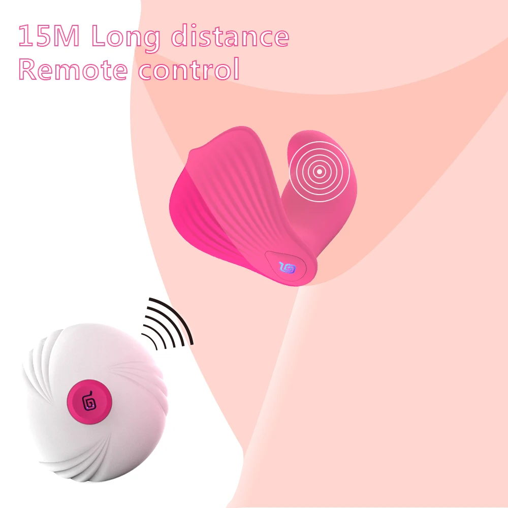 Waterproof Vibrator with Wireless Remote Control, 10 Speed Frequency Rechargeable Wireless Vibrator Sex Toys for Women