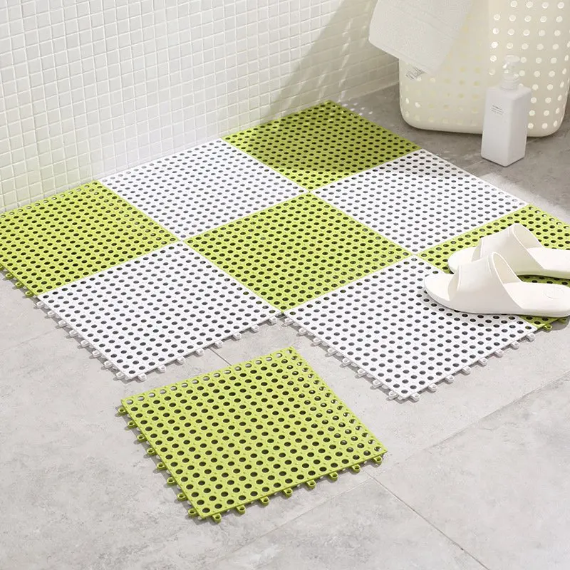 Soslip Practical Print Rectangle Shape Water Absorption Non-Slip Home Mat Bathroom Mat Puzzle Play Mats 