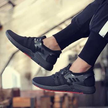 

UNN Casual Running Shoes Hot Sale Black Shoes Comfortable Men Walking Sneakers Men Breathable Outdoor Sport Shoes