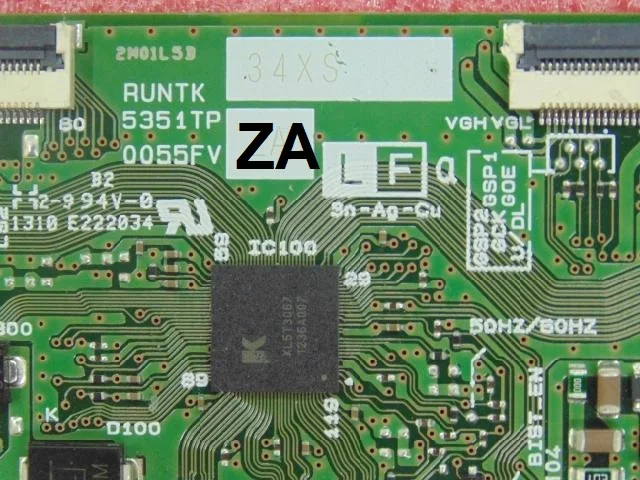Бесплатная доставка 100% оригинал 01 09 поступление t con RUNTK 5351TP 0055FV ZZ RUNTK5351TP ZA все