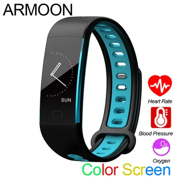 

Smart Bracelet HL1 Sleep Monitor Fitness Tracker Heart Rate Smart Band Blood Pressure Watch Android IOS Color Screen Sport Band