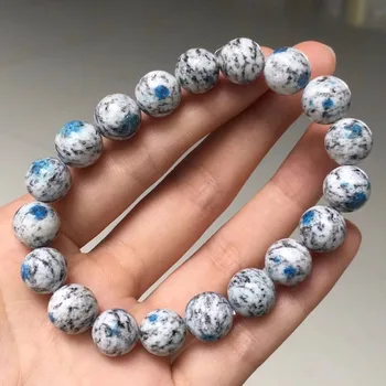 

10mm Natural K2 Jasper Volcanic Jasper Bracelet For Woman Men Gift Gemstone Round Beads Stretch Powerful Stone Fashion Bracelets