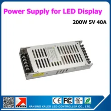 5 V 40A 200 W ультратонкий импульсный источник питания светодиодного табло для p2.5 p3 p4 p5 p6 p7.62 p8 p10 p16 p20 светодиодная вывеска