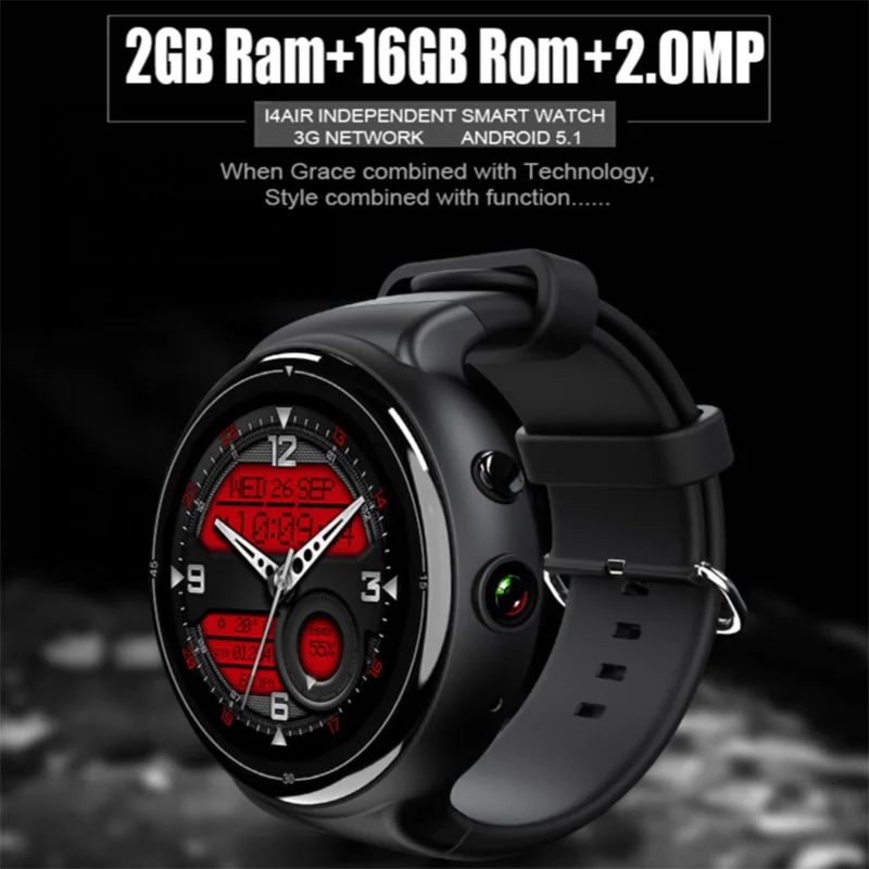 colorburst smartfit oled watch with gps trail tracker