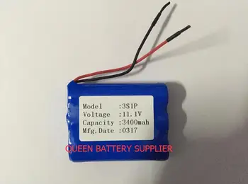 

3S1P 2600mah 3000mah 3400mah NCR18650B 3500mah 11.1V 18650 for 18650 battery pack