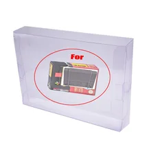 H 100 шт прозрачная синяя коробка чехол Крышка CIB протектор для SNES N64 игр картридж коробка