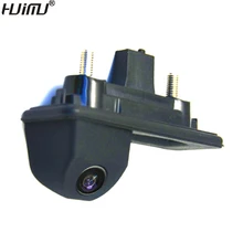 HD ccd night viosn car trunk handle reverse parking rear view camera for Skoda Roomster Fabia Octavia Yeti superb for Audi A1