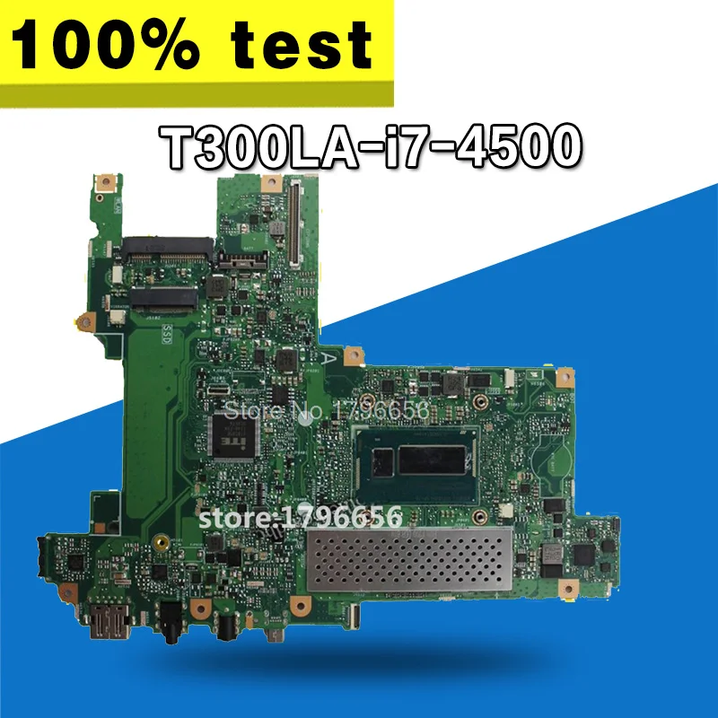 T300LA материнская плата I7 4500 4 ГБ для For Asus T300L ноутбука Материнская Тест 100%