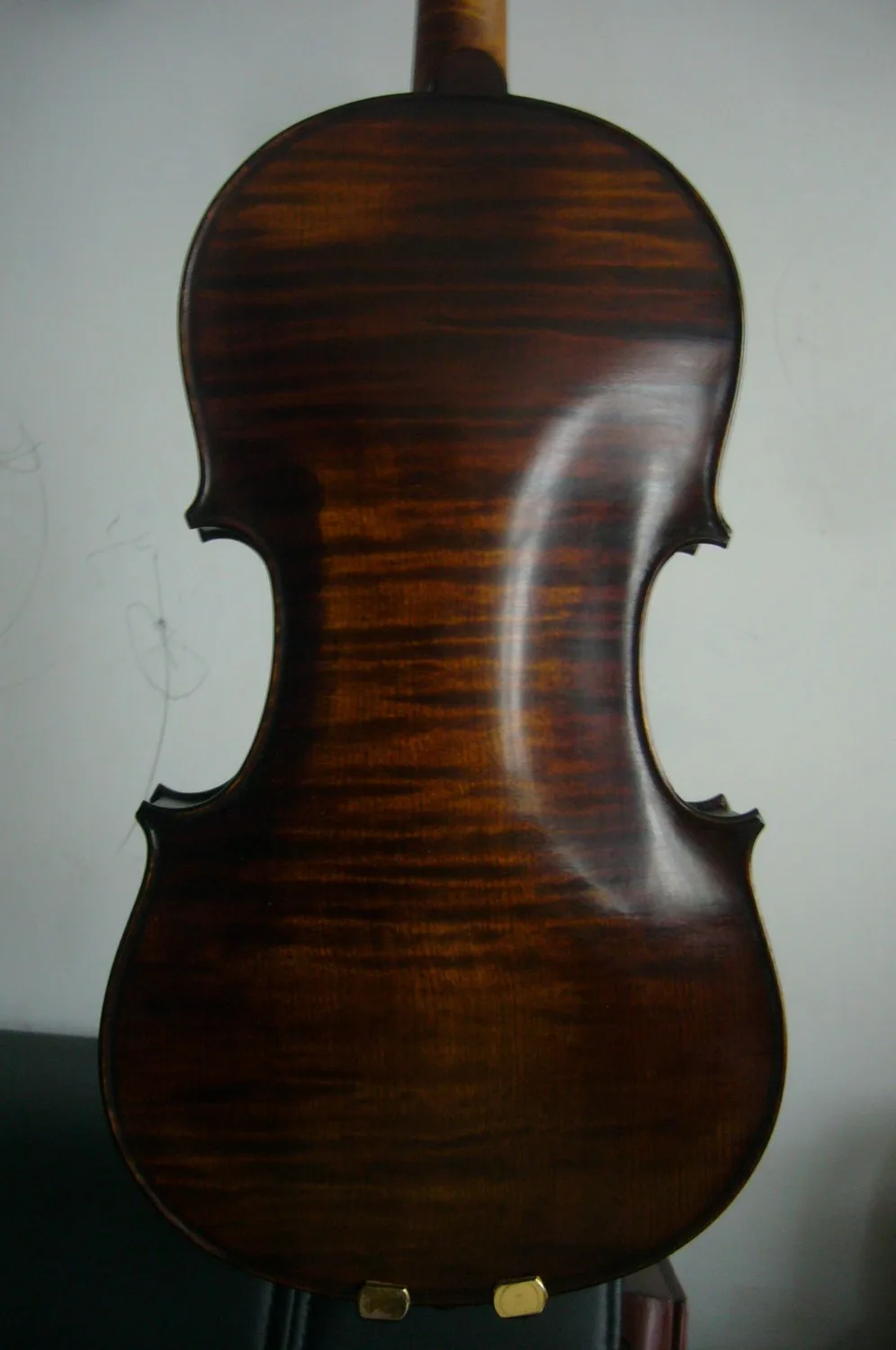 Nice sound hand made 7/8 size violin Stradi Model 1715 old antique style violin
