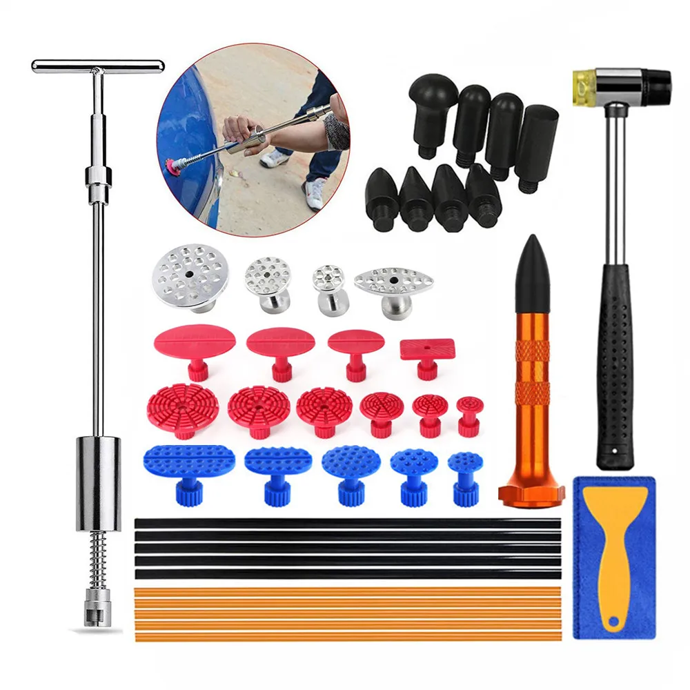 PDR Tools Instruments for Car Dent font b Repair b font Paintless Damage Removal Glue Puller
