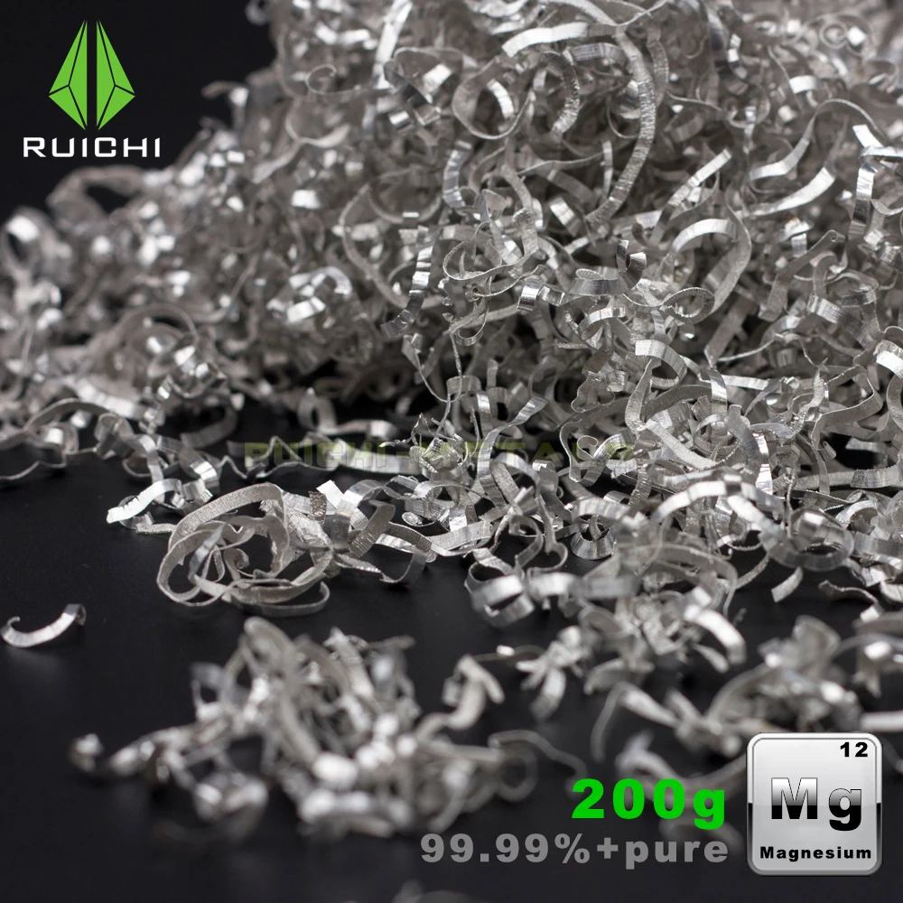 

200g Magnesium Chips/Turning /Shaving 99.95% magnesium Metal