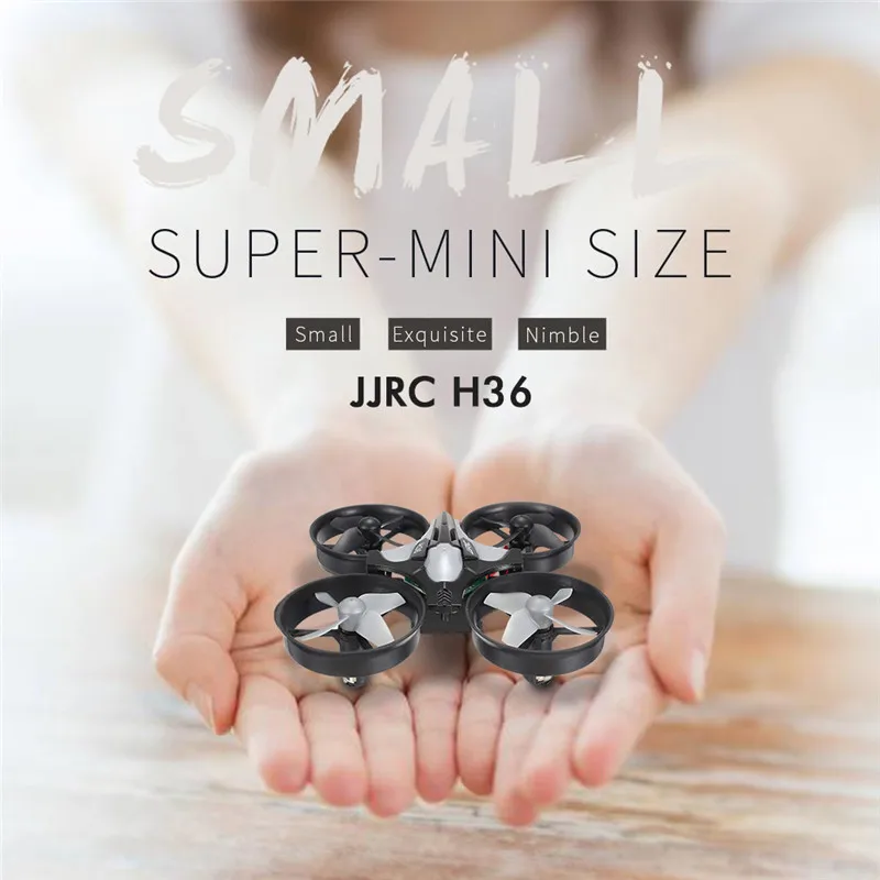 

JJRC H36 2.4G 6 Axis RC Drones Quadcopters High / Low Speed Switchable With Headless Mode RTF VS Eachine E010 Mini Gift Toys