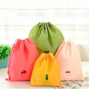 

Creative Home Life Simple Small Fresh Printed Multi-standard Beam Pocket Waterproof Clothing Storage Bag