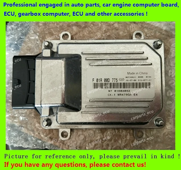 

For Jilin car engine computer board/M7 ECU/Electronic Control Unit/ F01R00D775 CK-1 MR479QA/01604092 CK-1/F01RB0D775