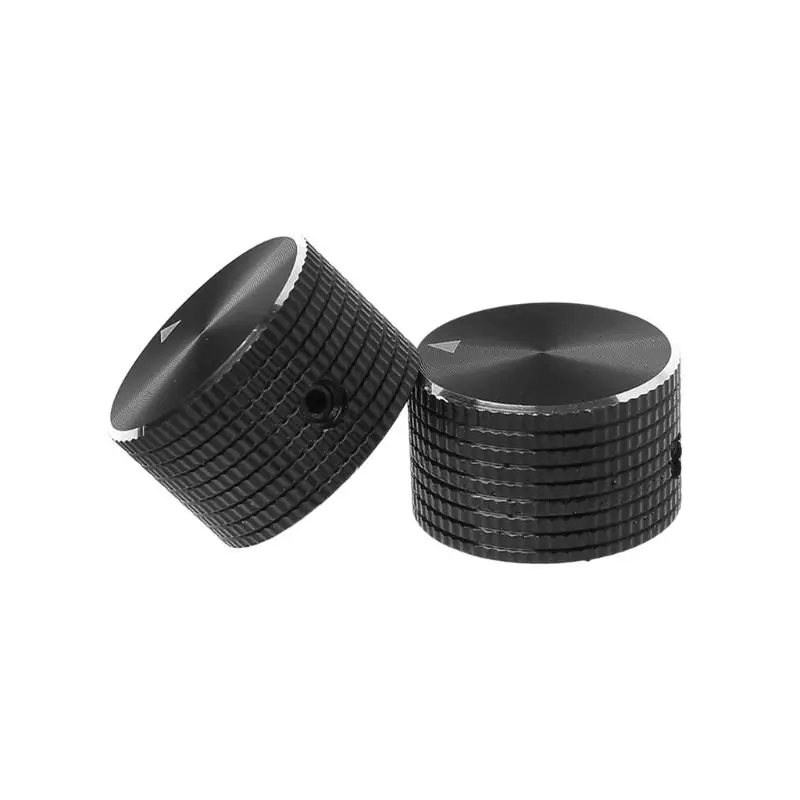 

2pcs Aluminum Alloy Switch Rotary Knobs Volume Control Pointer For Amplifier Audio Machine Potentiometer