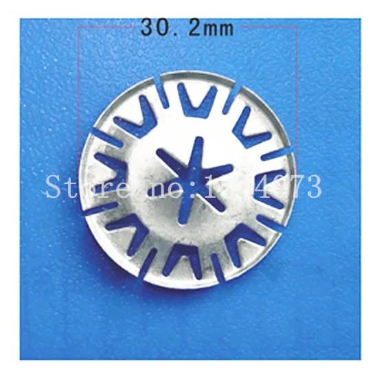 100 Pcs OEM QUALITY Metal Exhaust Heat Shield Clip Nut Washers for VW TRANSPORTER T4 T5 GOLF