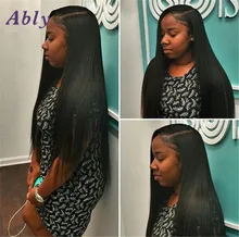 Ably Mink Brazilian Straight Closure 3 Middle Free Part Middle Part Cheap Brazilian Closure Brazillian Hair Lace Closure 1 Pc