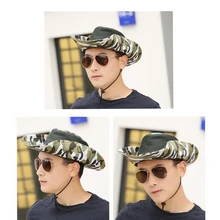 Обувь с дышащей сеткой Шапки Пеший Туризм Рыбалка Военная Униформа Регулируемый камуфляж рыбак ведро hat