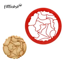 FILBAKE головоломка формочка для печенья Мультфильм Круглый 15 видов птица в форме животного ABS пластик выпечка печенья инструменты для самостоятельного декорирования