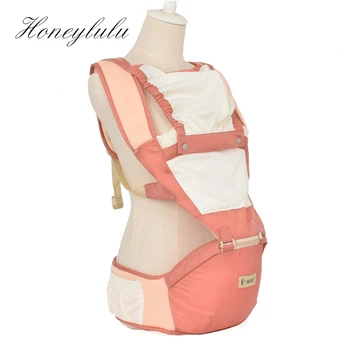 

Honeylulu Summer Breathable Ergonomic Baby Carrier Sling For Newborn Sunshade Mesh Kangaroo For Baby Ergoryukzak Kangaroo Hipsit