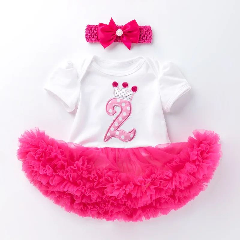 

Baby Girl Princess Dresses 1 2 years Infant Girls 1st Birthday Party Minnie Tutu Toddler Kids Clothes Baby Christening Vestidos