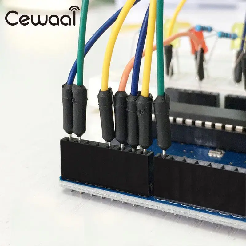 Cewaal 130 шт. оптовые поставки макетный кабель типа Папа папа перемычка макетные
