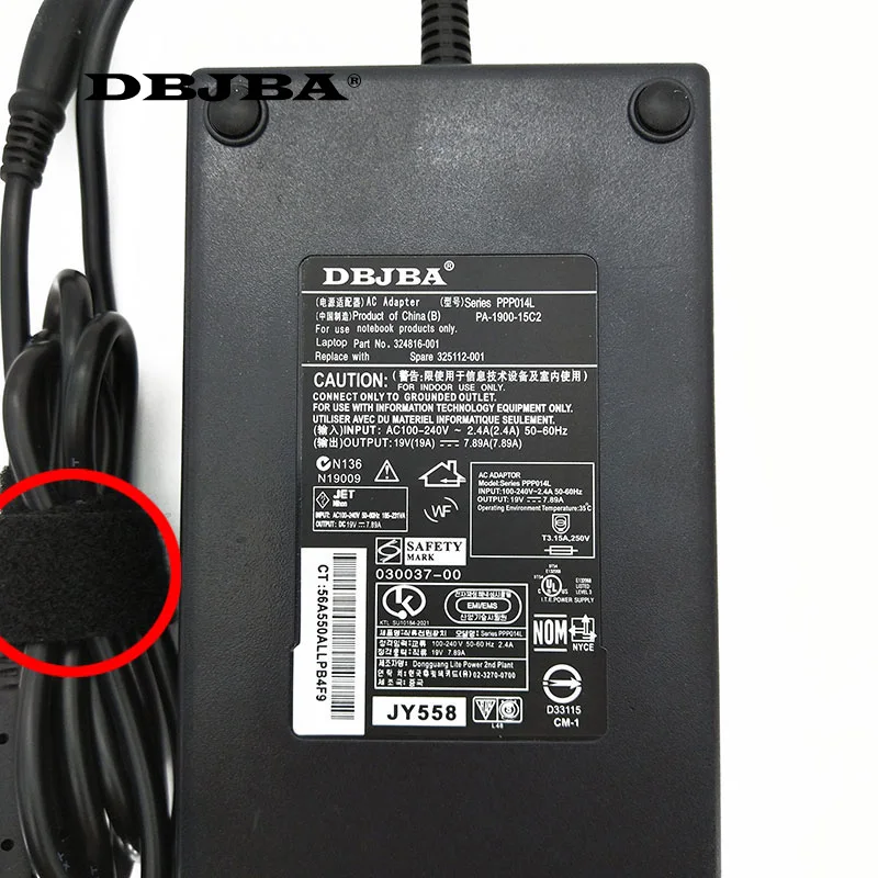 كمبيوتر محمول Ac محول شاحن 19 V 7.89A ل HP أومني 200-5355 حاسوب شخصي مكتبي PA-1151-03 HP-A1501A3B1 585010-001 الطاقة إمدادات